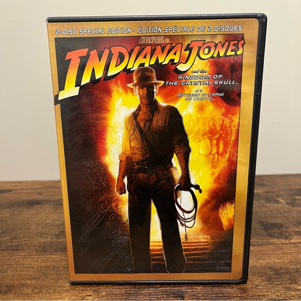 🎥10 for $15🍿 Indiana Jones DVD - Kingdom of the Crystal Skull